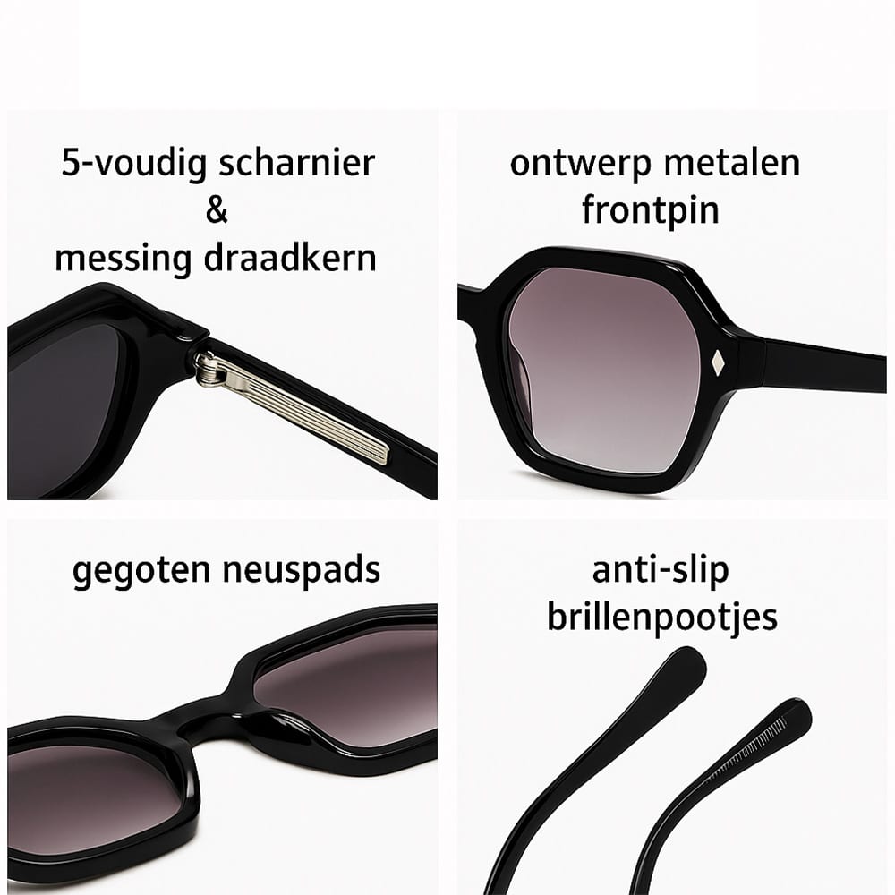 Cenzari Milano Black-Light Brown - Afbeelding 2