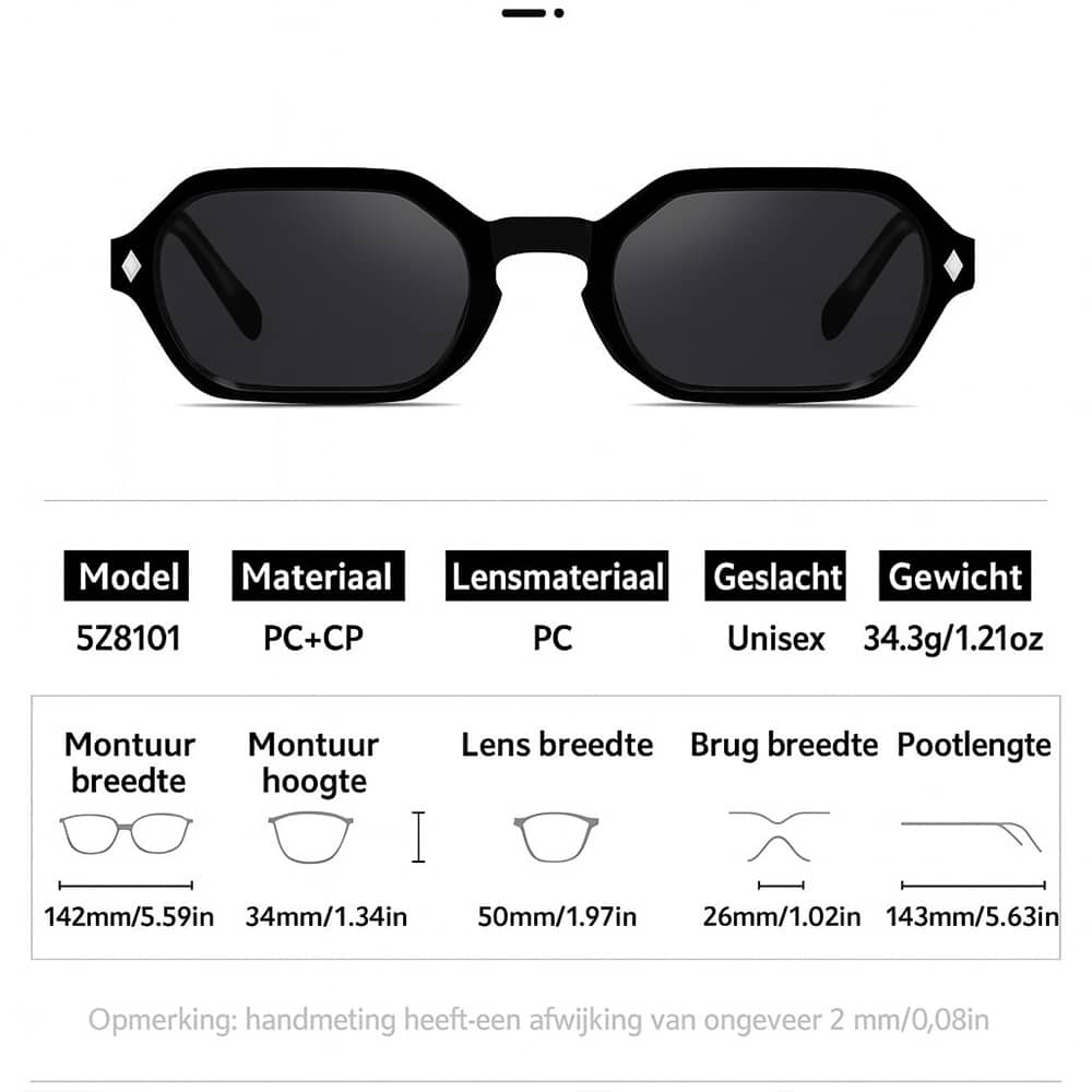 Cenzari Milano Black - Afbeelding 2