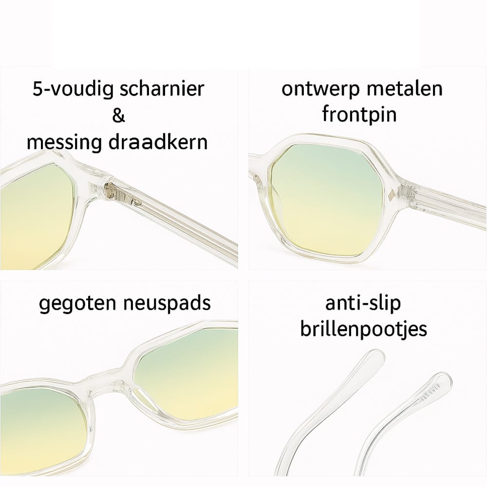 Cenzari Milano Clear Green - Afbeelding 2