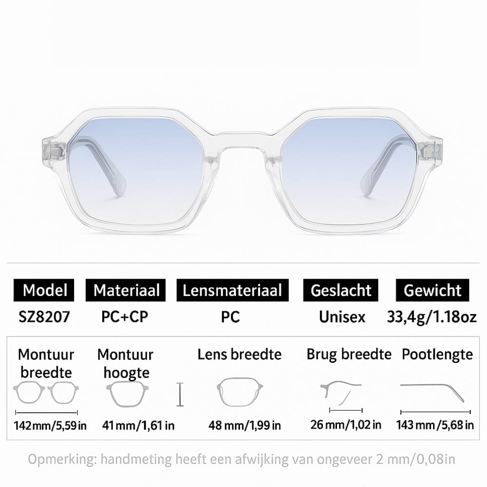 Cenzari Milano Sea Blue - Afbeelding 3